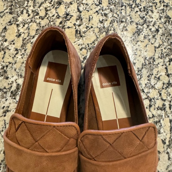 NWT Dolce Vita Aubree Woven Loafers in "Dark Brown" - Picture 6 of 6